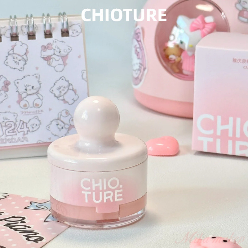 CHIOTURE บลัชออนเนื้อแมท ไฮไลท์ คอนทัวร์น่ารักและเรียบหรู