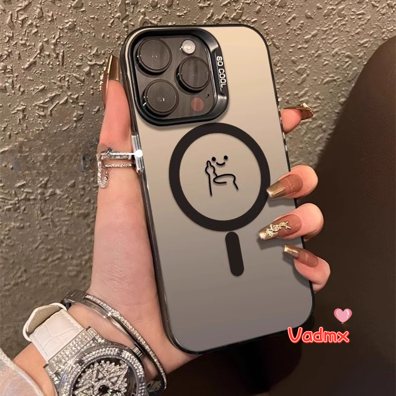 ตัวละครท่าทางไร้สายชาร์จแม่เหล็กสําหรับrealme 12 12X 11X C67 4G 5G C55 C53 N53 หมายเหตุ 50 GT5 Pro C31 C30 C33 C30S C21 C17 7i C11 C25 C25S C25Sกรณี