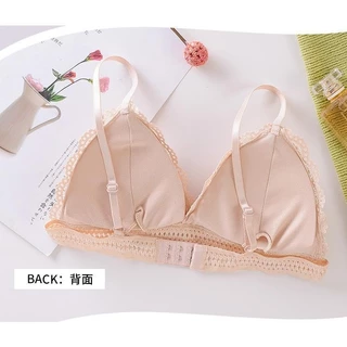 #261 สินค้าพร้อมส่งจากไทย บราสายเดี่ยว บราลูกไม้ ปรับสายได้ ไม่มีโครง หลังตะขอ ฟรีไซส์ สินค้าพร้อมส่ง