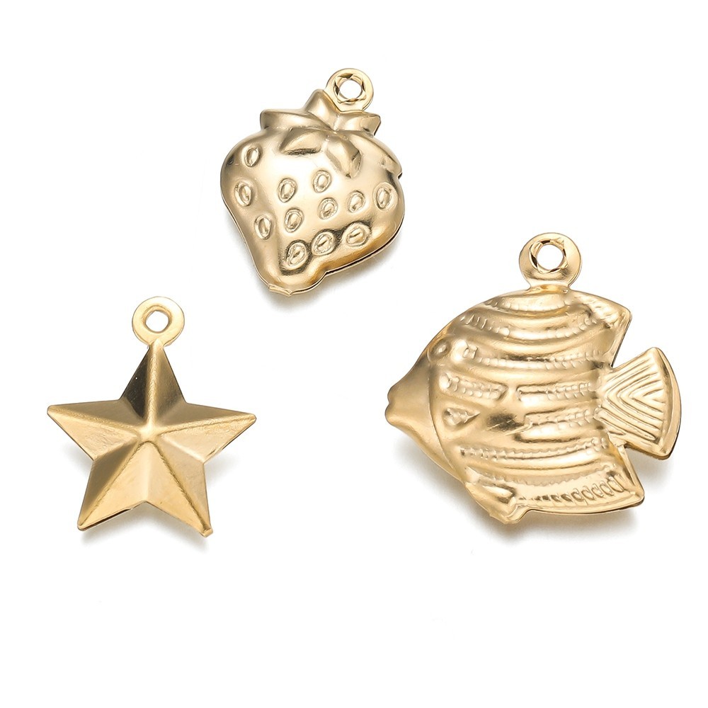 St. kunkka 10 ชิ้น Ocean จี้คุณภาพสูงสี Retention จี้สําหรับ DIY เครื่องประดับจี้ทํา - รูปที่ 4