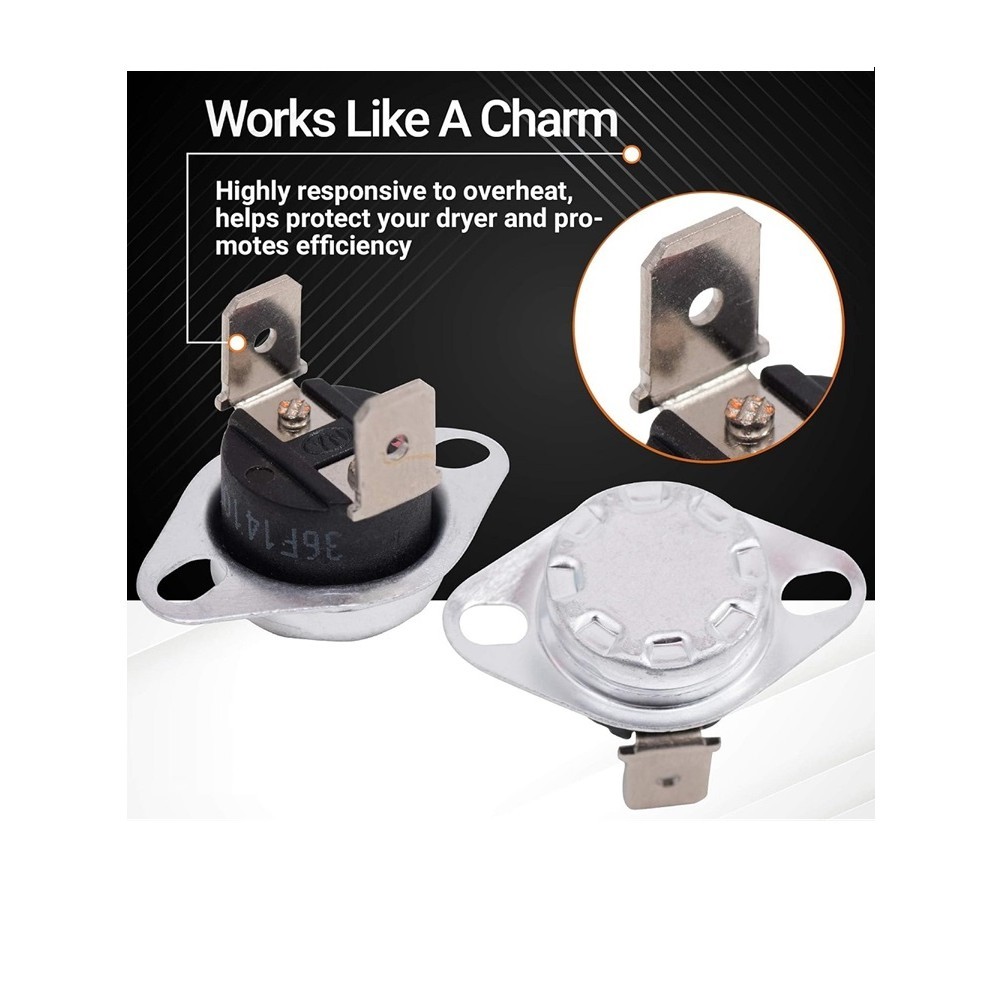 LA-1053 เครื่องเป่าชุดฟิวส์ความร้อนเข้ากันได้กับ Whirlpool & Maytag เครื่องเป่า 53-133 53-1526 AP424