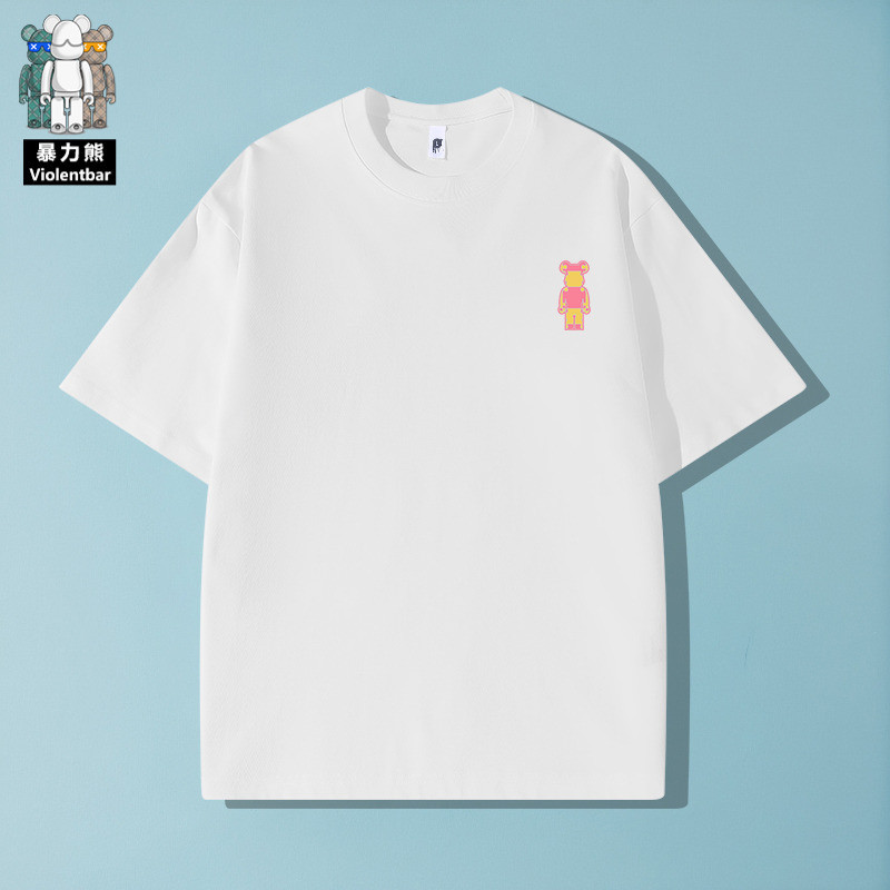 [พร้อมส่ง][Violent Bear] official upgrade 250 grams of heavy หลวม ไซส์ใหญ่ คอกลม เกาหลี สินค้ามาใหม่