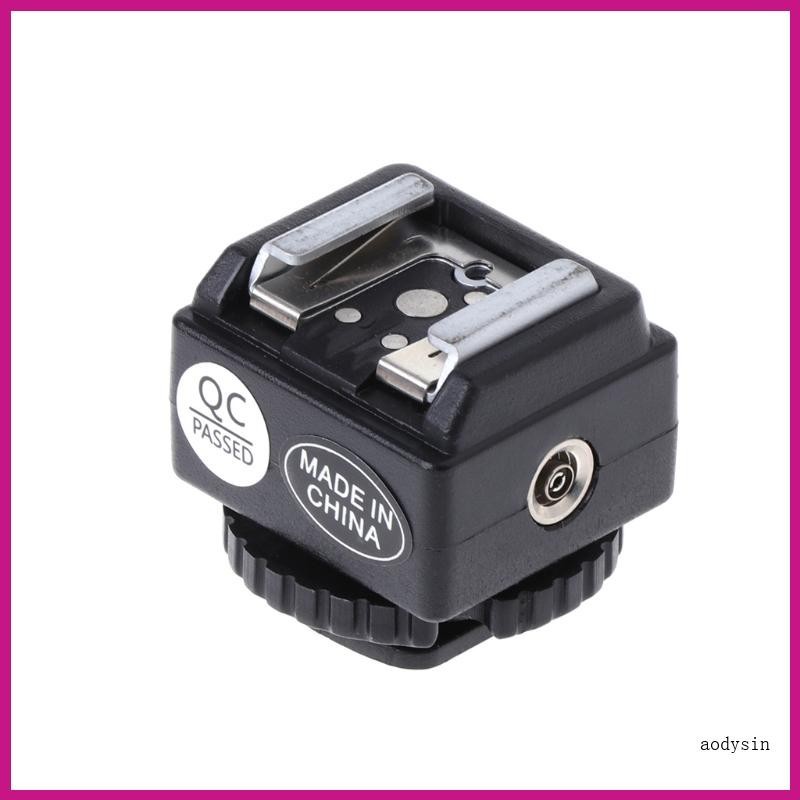 (ส่วนลดสูง)aodysin.th C-n2 Hot Shoe Converter Adapter PC Sync Port Kit สําหรับ Flash To Camera