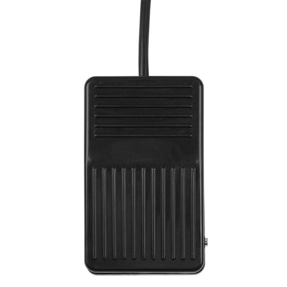 สวิตช์เท้า กลับ, สวิตช์เท้าเหยียบสีดําพลาสติก, ตัวควบคุมเท้ากันลื่นที่มีประโยชน์ อุตสาหกรรม - รูปที่ 2