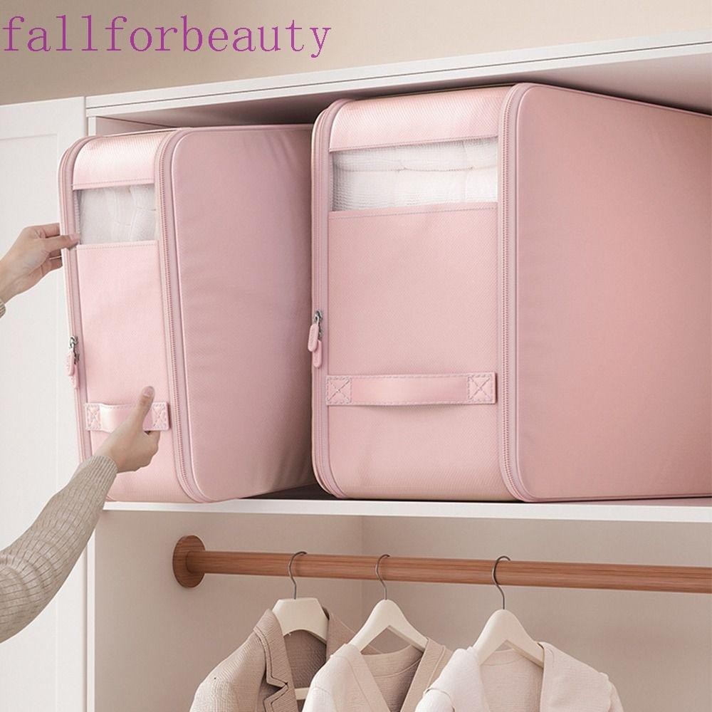 Fallforbeauty ถุงเก็บการบีบอัด,ความจุขนาดใหญ่ Gongซาตินวัสดุผ้าฝ้ายถุงเก็บผ้านวม,แบบพกพาประหยัดพื้นที่กันฝุ่นความชื้นผ้านวมOrganizerหอพัก