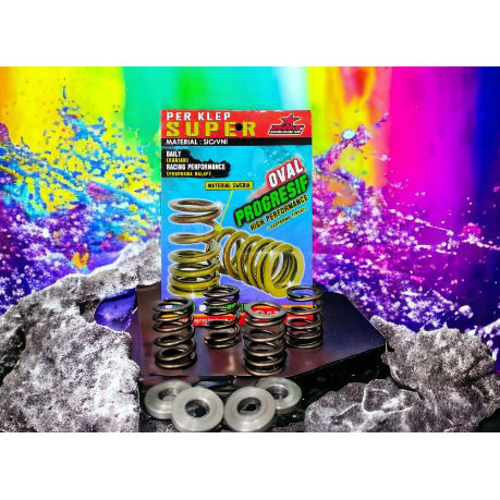 วาล์วรูปไข่ SPRING SCOOTER XMAX 250 / XMAX 300 / XMAX250 / XMAX300 BRT RACING