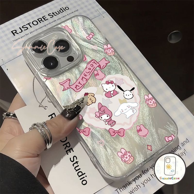 น่ารักจัง Melody แนวโน้ม การ์ตูนดูเดิล เคส Redmi A1 12C 10 9C 9A Note 8 13Pro MI 11 Lite