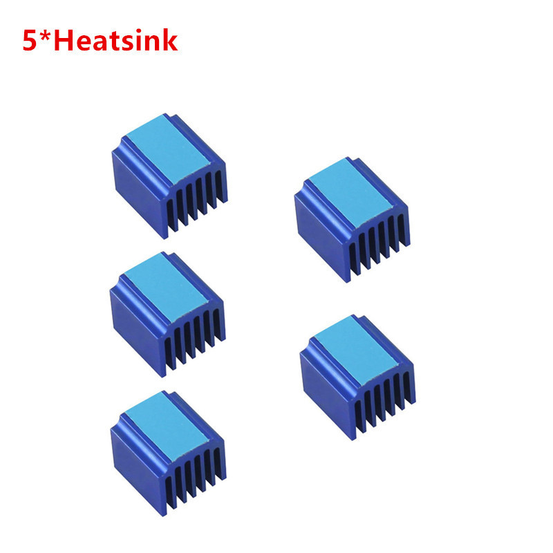 Nema 17 stepper driver heatsinks heat sink cooler Aluminum alloy radiator for TMC2208 TMC2209 a4988 