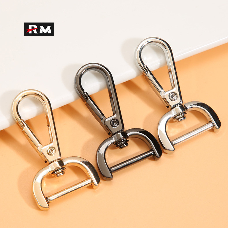 High-EndBag ฤดูใบไม้ผลิตะขออุปกรณ์เสริมหัวเข็มขัดที่ถอดออกได้สกรู Rod สายคล้องไหล่หัวเข็มขัดไหล่เดี่ยวกระเป๋า Crossbody หัวเข็มขัดโลหะกระเป๋าเดินทางสายไม่มีเย็บผ้า DIY หัวเข็มขัดทนทาน