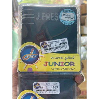 [Set 6 ตัวคละสี 6 สี/แพค3STARKIDs]J.Press Junior กางเกงในเด็กชาย ขาสั้น 6ตัว/แพ็ค (คละ 6 สี)