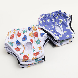 ผ้าอ้อม กางเกงประจําเดือนสัตว์เลี้ยงระบายอากาศดูดซับ