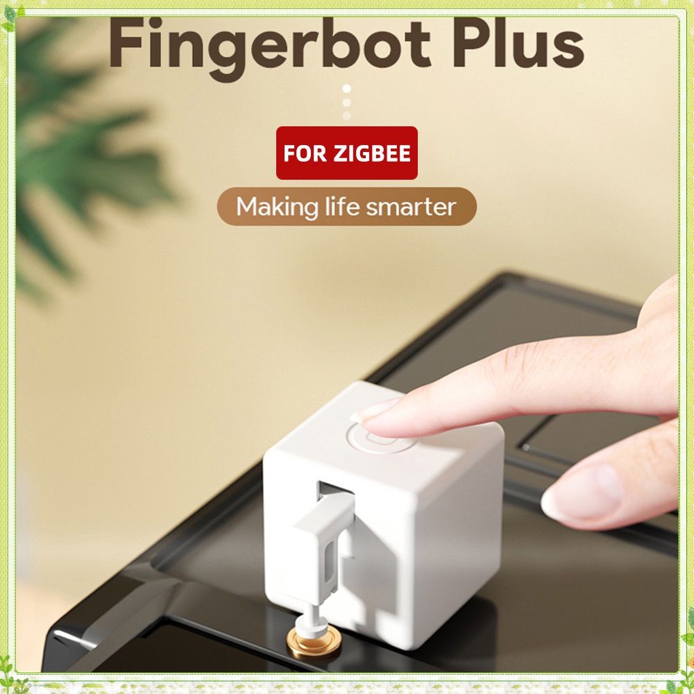 youngtime Tuya Zigbee Fingerbot Plus สวิตช์อัจฉริยะ หุ่นยนต์ลายนิ้วมือ ปุ่มกด Onebot ระบบควบคุมบ้านอัจฉริยะด้วยเสียง ใช้ได้กับ Alexa Goole Home Youngtime