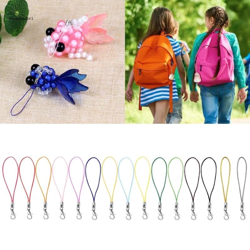 ทนทาน DIY โทรศัพท์ Lanyard วัสดุโลหะผสมโทรศัพท์ Charm Carabiner สายรัดข้อมือ