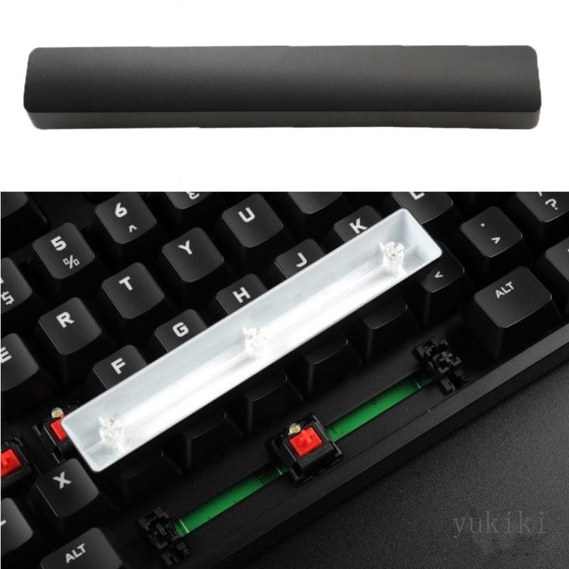 Kiki คีย์บอร์ดแบบกลไก Spacebar Keycap ABS Backlight Space Keycap สําหรับ G610