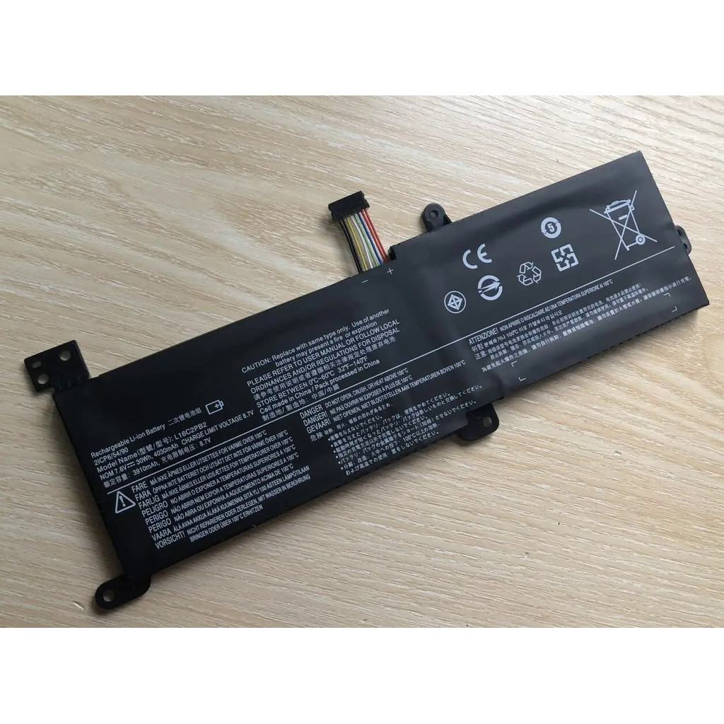 L16M2PB1 แบตเตอรี่แล็ปท็อป For Lenovo Ideapad 320 s145 520 130 V320 V1 L17L2PF1 L17M2PB7 L16S2PB2 L1