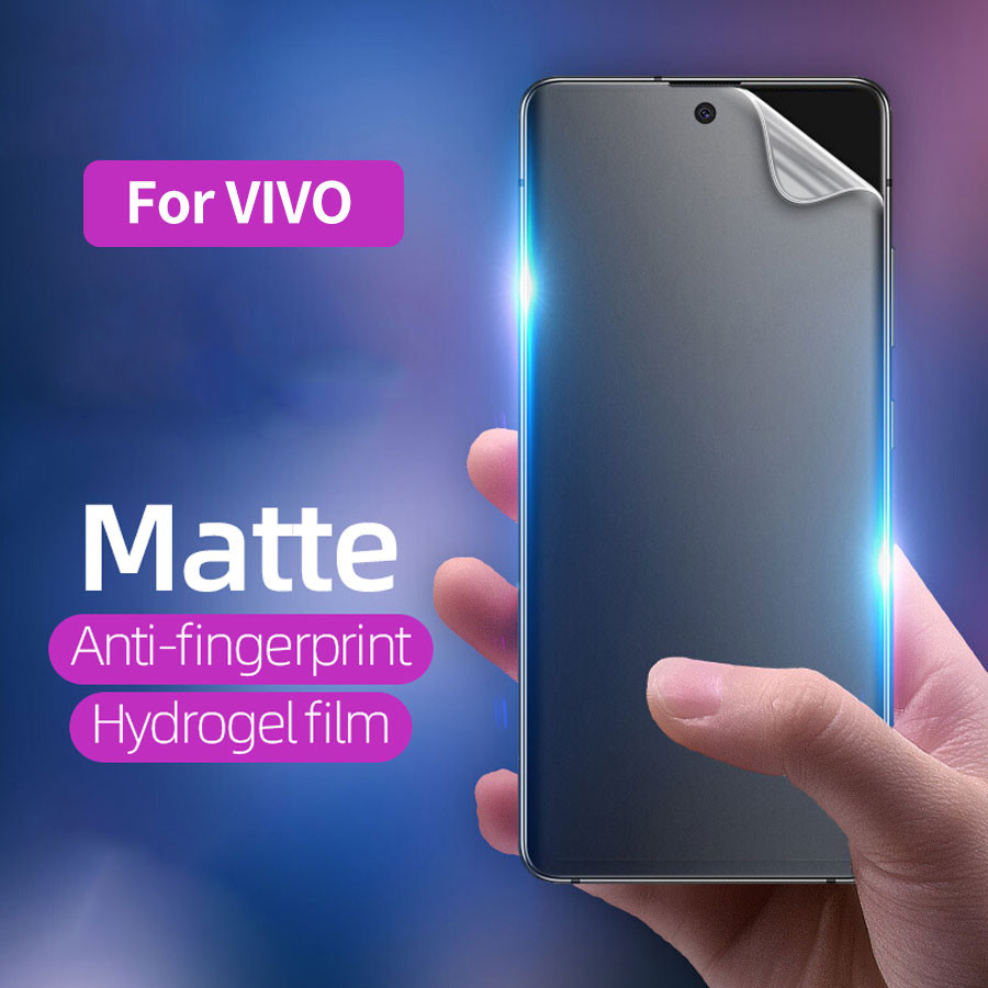 ฟิล์มไฮโดรเจลนิ่ม กันรอยหน้าจอ เนื้อแมตต์ สําหรับ Vivo V40 V30 V29 V27 V21 V20 se V15 V17 S1 Y18 Y28 Y31 Y31s Y33T Y51a Y53s Y52 Y11 Y12 Y72 Y12i Y15 Y17 Y12a Y20s Y20i Y12s Y21 Y12s 2021 X100 X70 X50 X60 X80 X90 Pro Y30 Y50 Y35 Y75 Y76 Y77 Y91 Y93