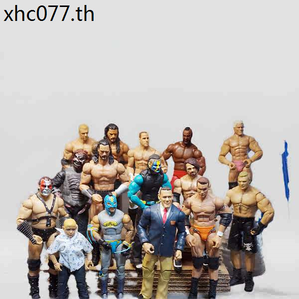 Bulk Mattel Wrestler Wrestler 20 ซม.Super Action Figure รูป Relsenna 1/12