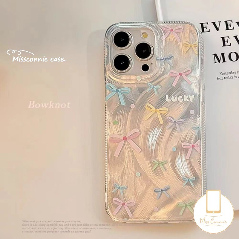 SAMSUNG สําหรับsamsung A15 A05s A25 A04 A51 A24 A13 A31 A34 A30s A03s A12 A21s A54 A22 A32 A05 A10s A30 A23 A53 A04Eที่มีสีสันBowknotสร้อยข้อมือนุ่มพู่ขนนกน่ารัก