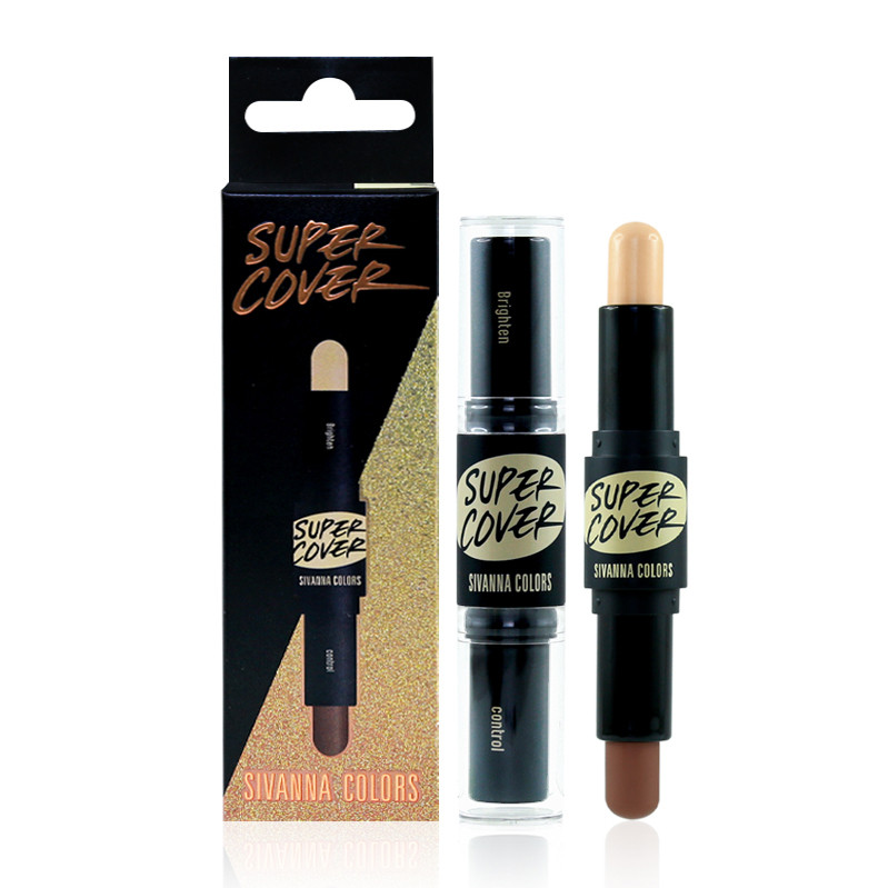 สิวันนา ไฮไลท์ เฉดดิ้ง คอนทัวร์ เนื้อครีม 10g HF626 Sivanna Colors Super Cover Evolution Wonder Stic