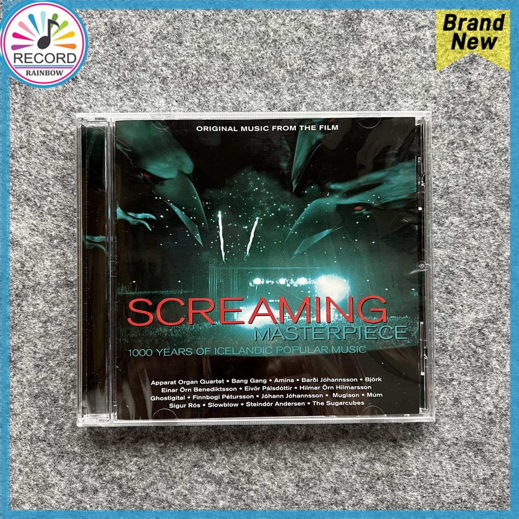 Screaming Masterpiece Sigur Ros Original Music From The Film Original CD Album [Sealed] Brand New-TH