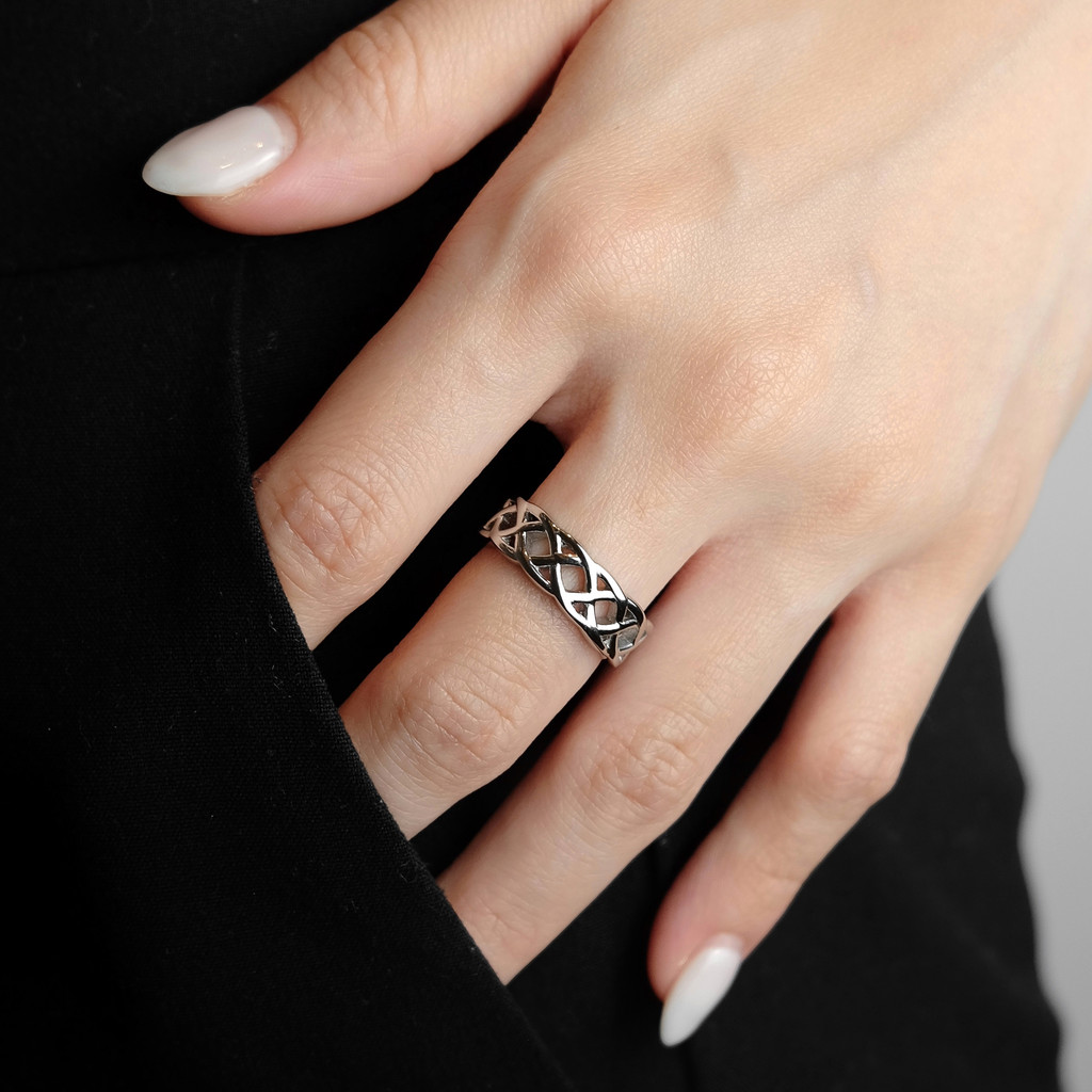 แหวนทอตาข่ายผู้หญิง Arnaé Archive