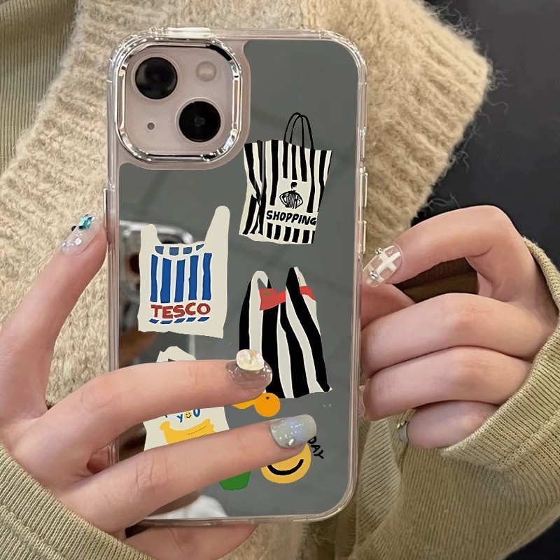 กระจกนุ่มโปร่งใสกรณี Anti-Fall เคสโทรศัพท์สําหรับ iPhone 16 Promax 15 Promax 12 13 Mini 14plus 11 Pro Max X XS XR XS Max 7 8 plus Se2020
