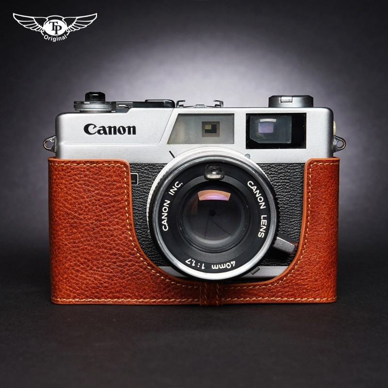 กระเป๋ากล้อง Canon QL17 QL19 Gii G3 23 รุ่นซองหนัง canonet28 Film Cowhide เคสป้องกัน