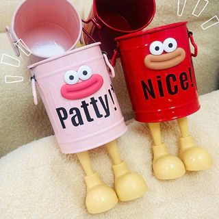 COD ที่ใส่ปากกา DIY กล่องเก็บแปรงแต่งหน้า ความจุขนาดใหญ่ สร้างสรรค์สก์ท็อปกรณี แบบยอดนิยม