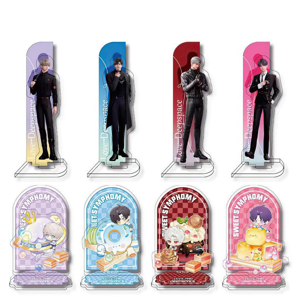 Love และ DeepSpace x กฎหมายson Double-Inserted Standee อะคริลิคอุปกรณ์ต่อพ่วง 12 ซม.แซนวิชกระบวนการรวมกันภาพวาด S9ST