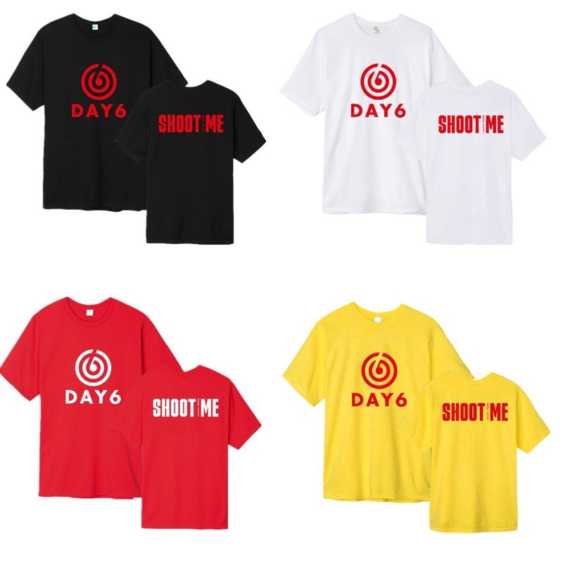 ใหม่ ▪Kpop DAY6 combination album Shoot Me Youth should support the same short-sleeved T-shirt men a