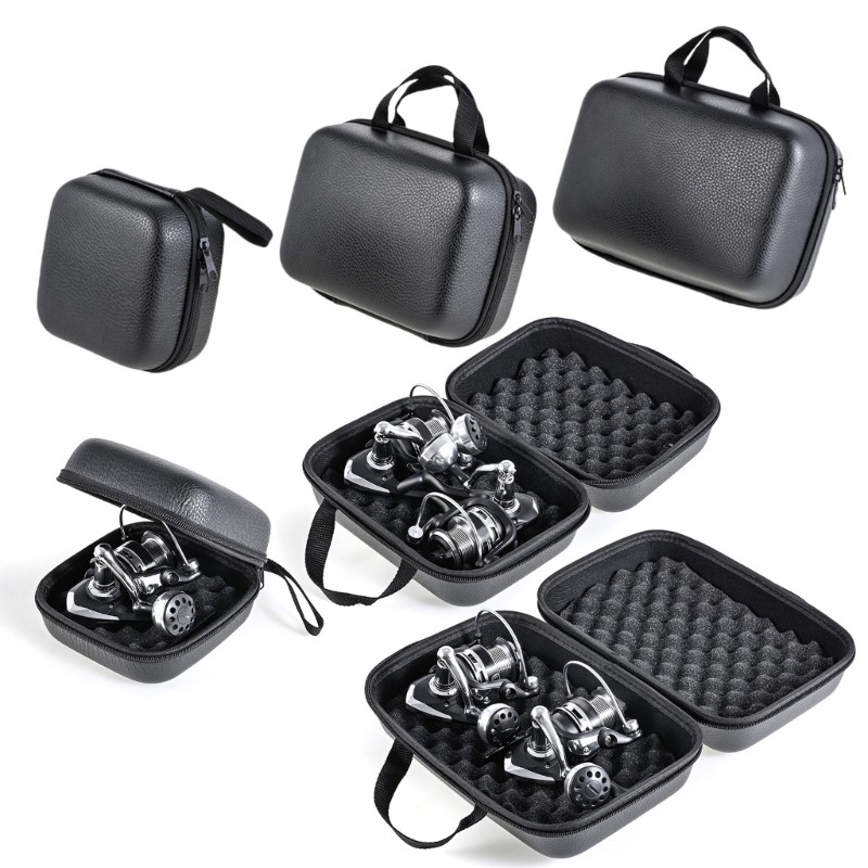 To PU หนังตกปลา Reel กระเป๋าตกปลากระเป๋าหมุน Reel Case Cover