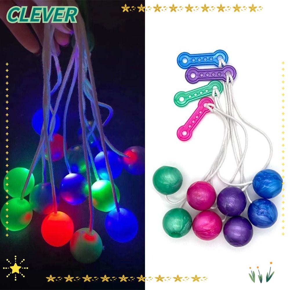 Clever -Clackers Ball, Tok Tok 3/4 ซม., Clackers Creative Old School Toy Decompression Ball Click Cl