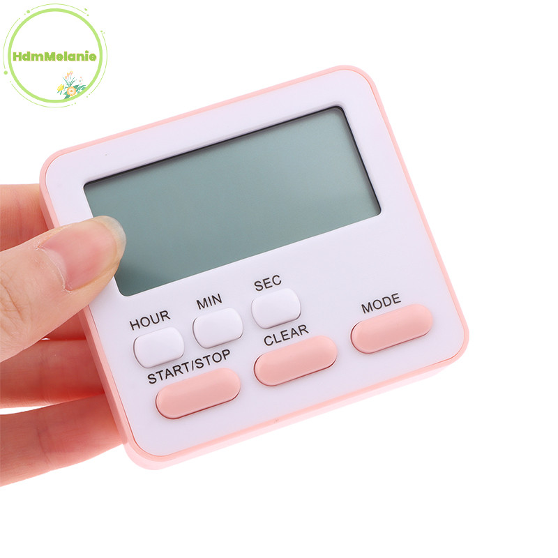 Hdmmelannie จอแสดงผลดิจิตอลนาฬิกาปลุกทําอาหารจับเวลาห้องครัว Sleep นาฬิกาจับเวลานาฬิกา House Timer Reminder นาฬิกานาฬิกาปลุก TH