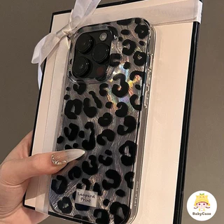 พิมพ์เสือดาวแฟชั่นนุ่ม เคสIPhone 11 13 15 Pro Max 7 8 Plus 14 12 Pro Max 14 11 12 Pro XR XS MAX X SE 14 Plus
