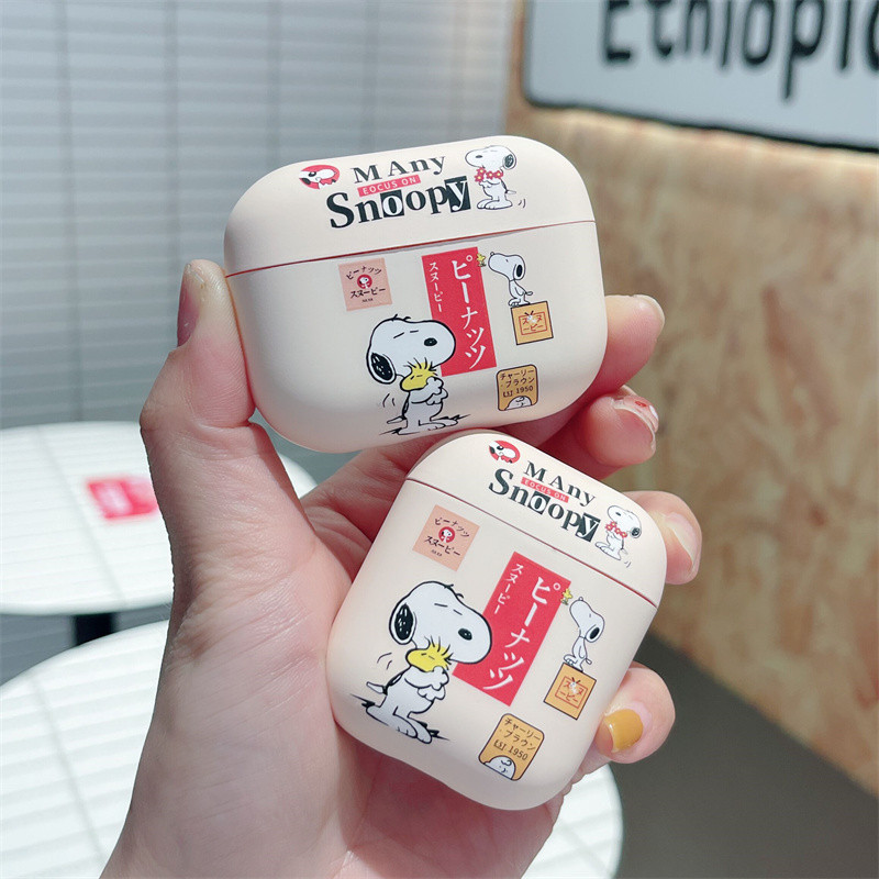เคส Spony น่ารักสําหรับ AirPods4(2024)1/2/3/Pro/Pro2 Frosting Full Protection Case