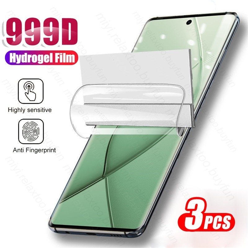 3 ชิ้น 999D HD Clear Soft Hydrogel ฟิล์มสําหรับ Infinix GT 20 10 S5 Pro lite S4 Anti-Fingerprints Anti Blue Light โทรศัพท์ป้องกันหน้าจอสําหรับ Infinix Zero 40 30 20 4G 5G X Pro Neo Ultra