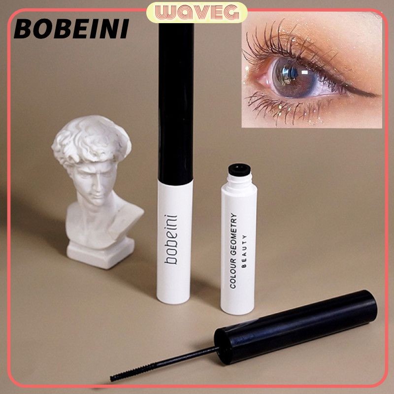 Bobeini มาสคาร่ากันน้ำแบบม้วนยาว หัวแปรงเรียวเล็กพิเศษ ติดทนนาน อุปกรณ์แต่งหน้าเพื่อความงาม WAVETH