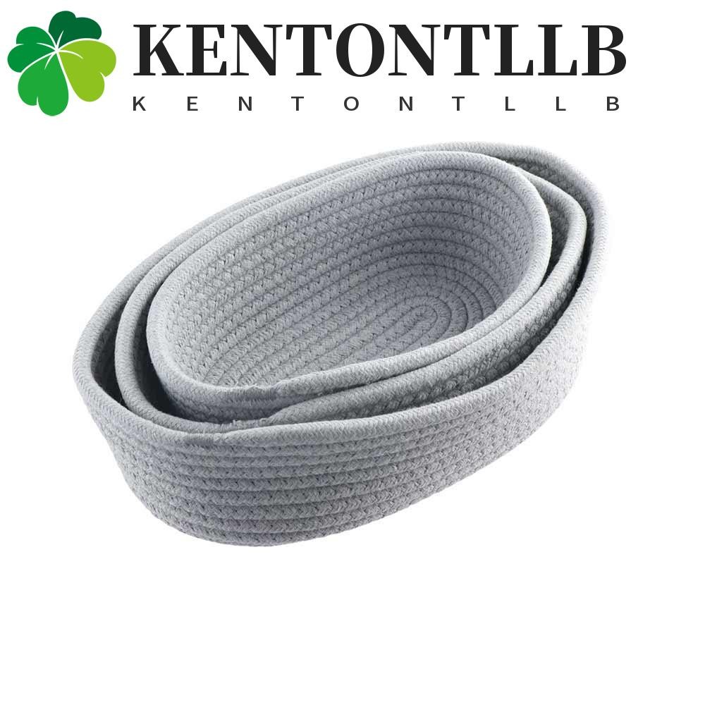 Kentontllb ตะกร้าเก็บเครื่องเขียน หูฟัง เชือกฝ้าย กุญแจ อุปกรณ์สํานักงาน บ้าน ลูกอม เครื่องเขียน ของกระจุกกระจิก