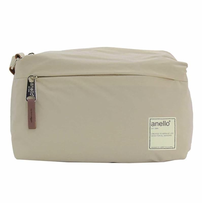[Anello] Mini Shoulder Bag Water-Repellent Circle Att0701Z Light Beige
