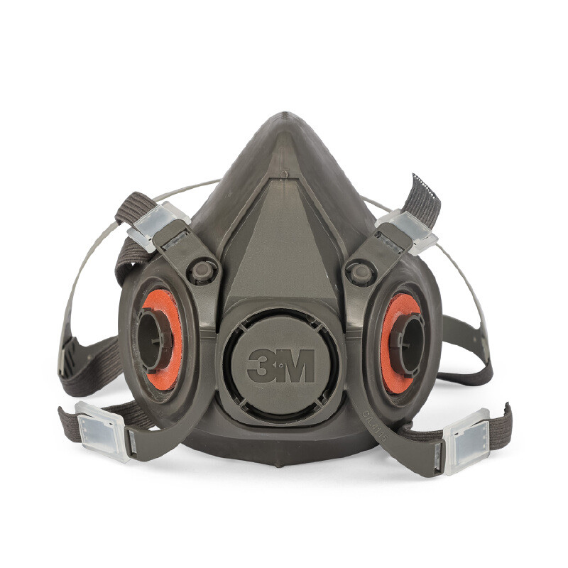 3M หน้ากากกรองคู่ รุ่น 6300 สีเทา