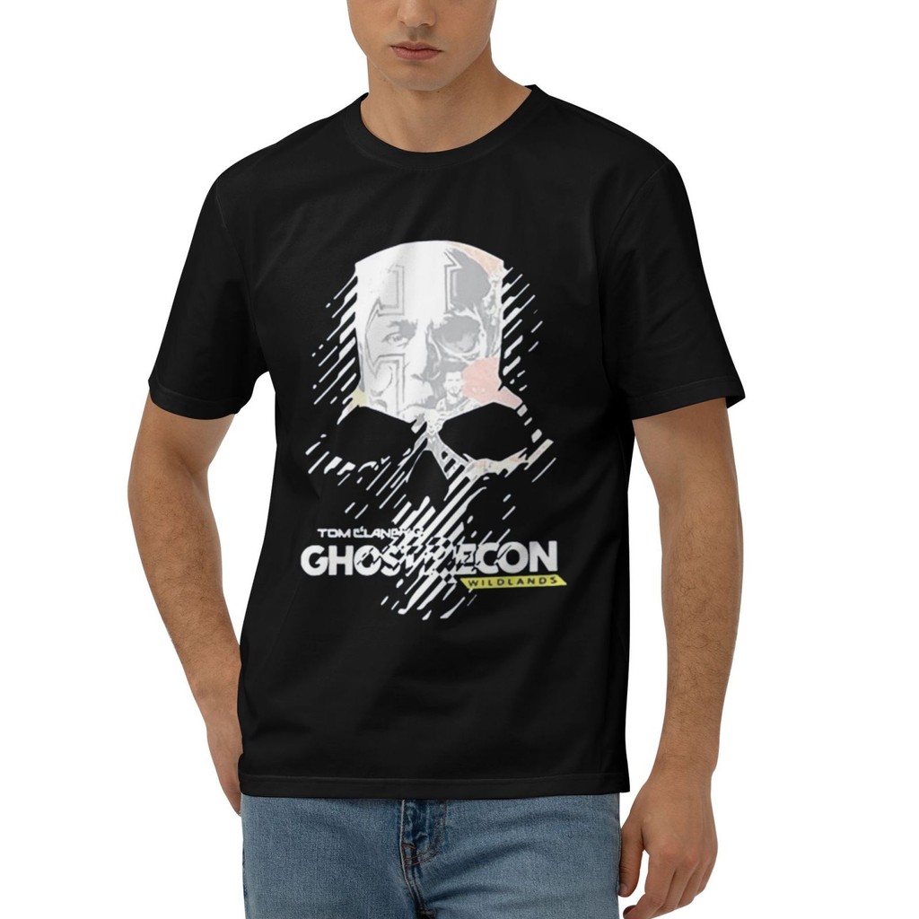 เสื้อยืดแฟชั่นพร้อมลวดลาย Tom Clancy's Ghost Recon Wildlands
