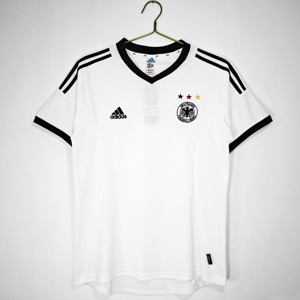 #G 2002 Home Retro Soccer Jersey Football #KLOSE #BALLACK