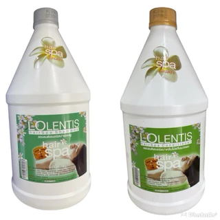 🌸🌸🌸แชมพู และครีมนวด ลอเลนติส/ออกัส 3200 cc Lolentis Shampoo & Conditionerแบล็ค&ไวท์ ซากุระ น้ำนมข้าว