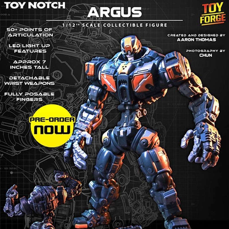 พร้อมสต็อก TOY NOTCH Star Warriors ASTROBOTS Apollo A-02 Agas Alien Robot Super Movable