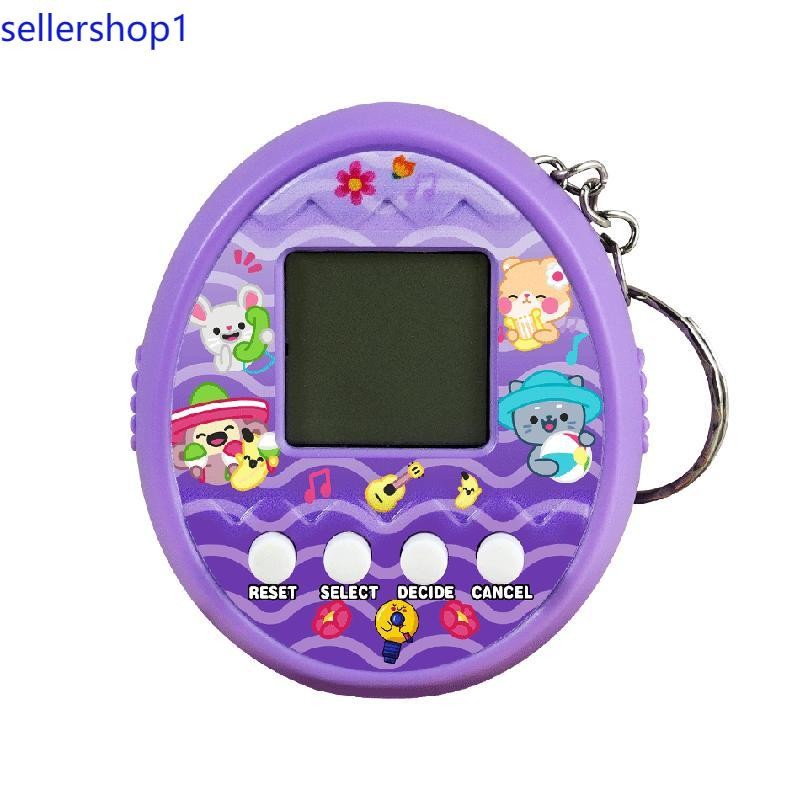 ทามาก็อต ของเล่นเด็ก เกมบอยมินิ แบบพกพา เกมเลี้ยงสัตว์เกมคอนโซลอิเล็กทรอนิกส์ ขนาดเล็ก สําหรับสัตว์เลี้ยง 1 ชิ้น - รูปที่ 6