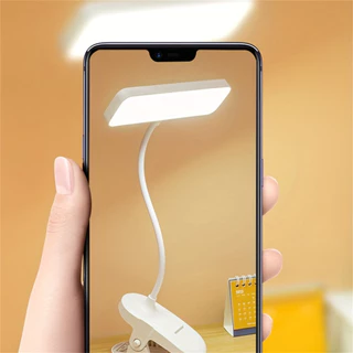 LUMi โคมไฟ LED แบบคลิป หมุนได้ 360 องศา สำหรับหอพัก ห้องนอน และการอ่านบนโต๊ะ