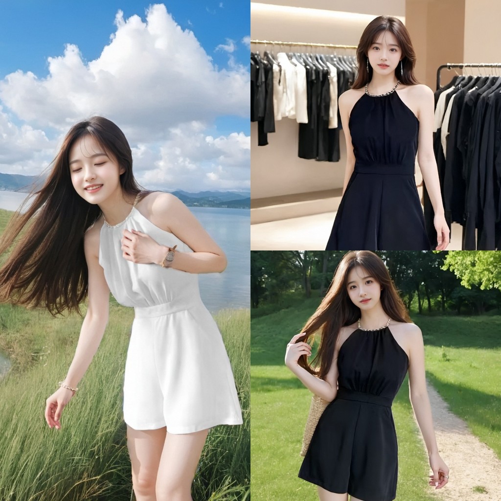 ชุดจั๊มสูทแฟชั่นใหม่สำหรับฤดูร้อน ออกแบบทันสมัย สวมใส่สบาย