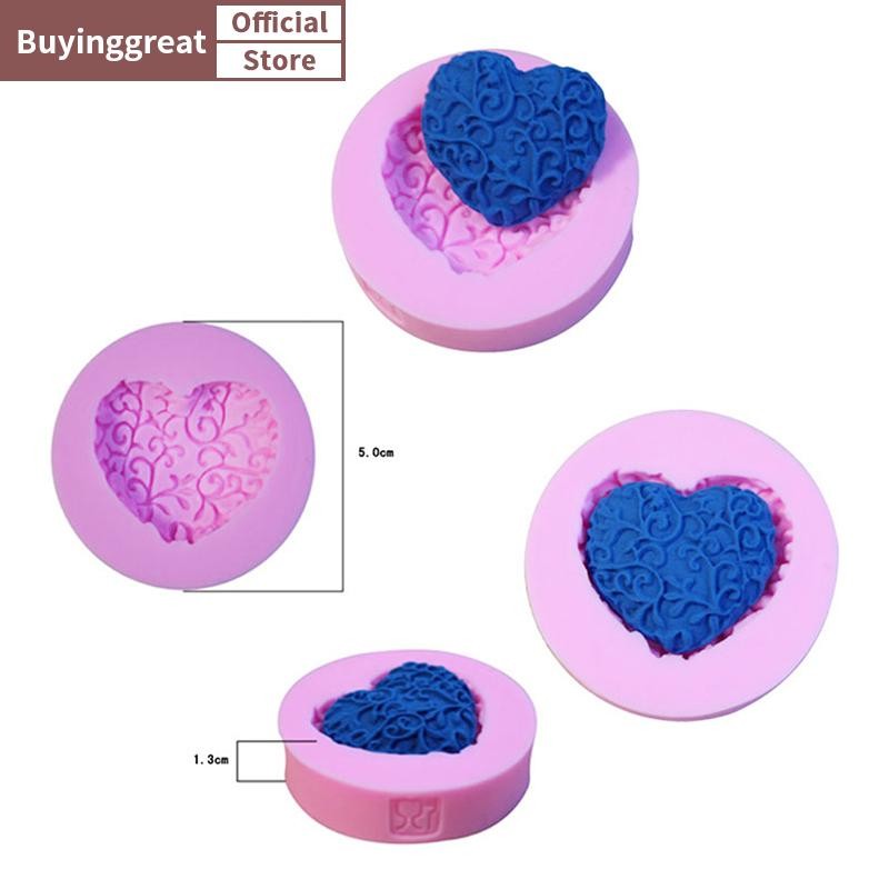 Tst ขายร้อน DIY 3D เค้ก Decorag สามดอกไม้รูป Fondant น้ําตาลเค้กซิลิโคนแม่พิมพ์เครื่องมือศิลปะ SG
