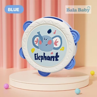 ของเล่นกลอง แทมบูรีน เขย่าๆมีเสียง เสริมพัฒนาการฟังและการจับ TY30