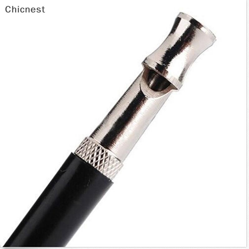[Chicnest] Hot Dog Whistle Stop Barking Silent Ultrasonic Sound Repeller Train With Strap New Boutique